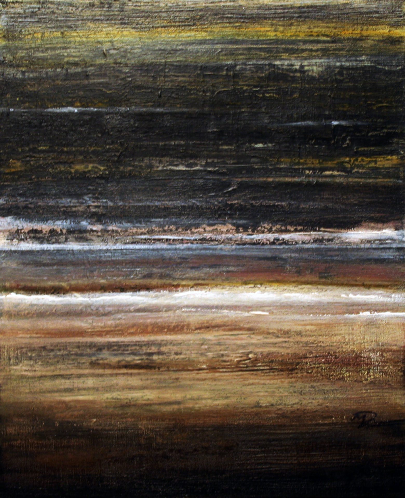 Marée basse ©Michel Romuald 55cm X 46cm
