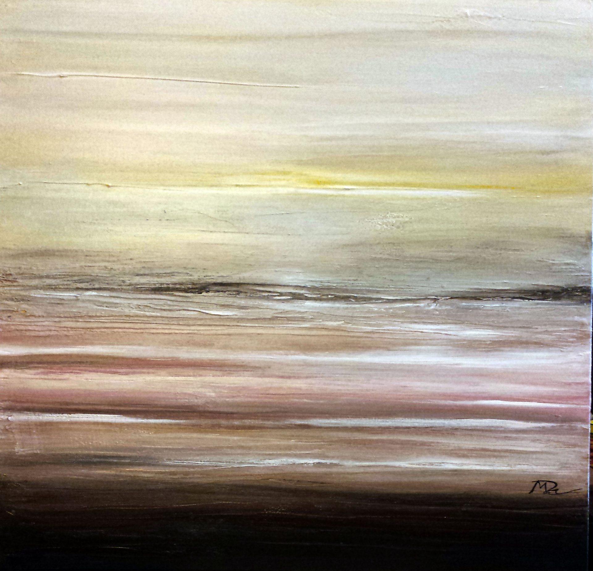 Pays lointain ©Michel Romuald 80cm X 80cm