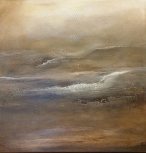 Nuit dorée ©Michel Romuald 60cm X 60cm