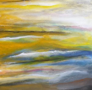 Lumière en musique ©Michel Romuald 80cm X 80cm